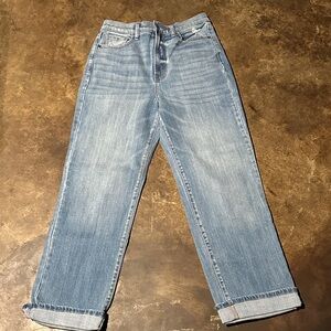 Denim Blue Straight Leg Women's Jeans